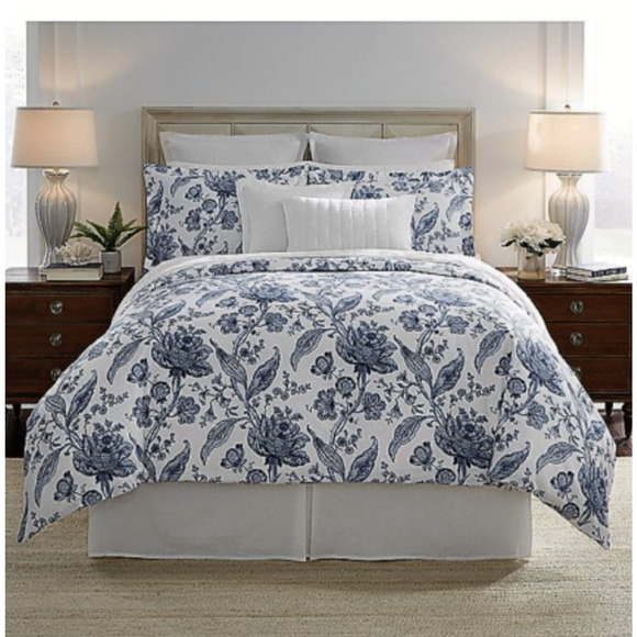Southern Living Other - Southern Living Kensington Floral Jacobean Farmhouse Duvet Mini Set King Size